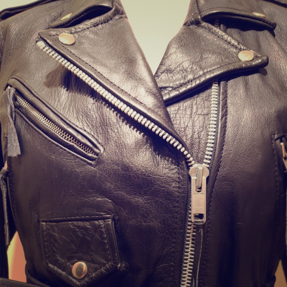 L.A. Roxx Biker Leather Jacket